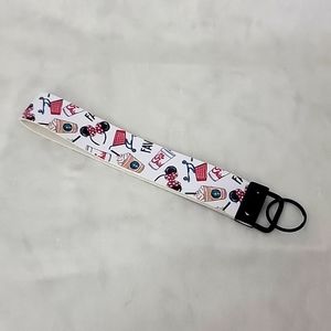Disney Minnie Mouse key wristlet | Fav Target, Chick-fil-A, And Starbucks